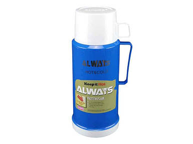 Термос 1л (пластикскло) NEW 1631/2644HТ ТМ ALWAYS