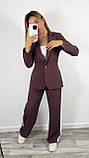 Жіночий брючний костюм у спортивному стилі новинка 2025, фото 6