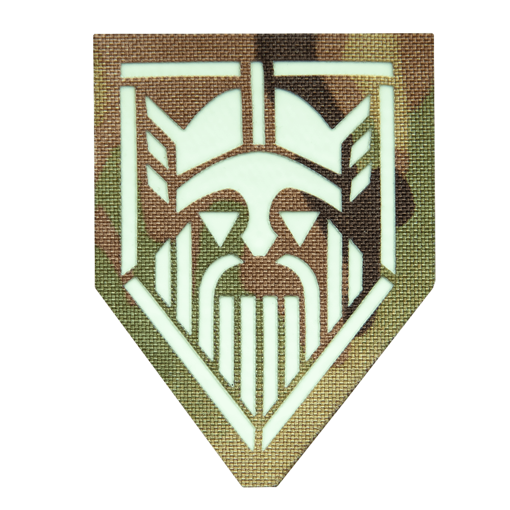 Патч Camotec Вікінг (6*8) Multicam/Люмін (8858), фото 1