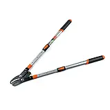 Телескопічний сучкоріз японська сталь 680-1000 мм з алюмінієвими ручками та лезом для гілок до 65 мм легкий, фото 3