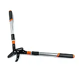 Телескопічний сучкоріз японська сталь 680-1000 мм з алюмінієвими ручками та лезом для гілок до 65 мм легкий, фото 4