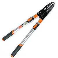 Телескопічний сучкоріз японська сталь 680-1000 мм з алюмінієвими ручками та лезом для гілок до 65 мм легкий