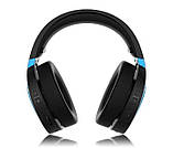 Гарнітура ігрова — бездротові навушники Sades SA-201 Warden I (sa201bkb) чорно-сині, фото 3