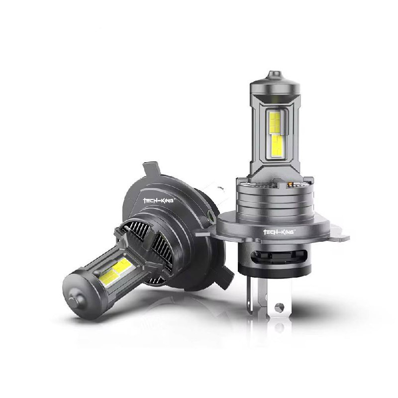 Led лампи H4 R30 80w 12000lm 12v 6000K з обманкою CANBUS (комплект 2-шт) 1:1 з вентилятором охолодження