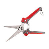 Секатор для винограду 200 мм, INOX, двокомпонентна рукоятка INTERTOOL FT-1015, фото 4