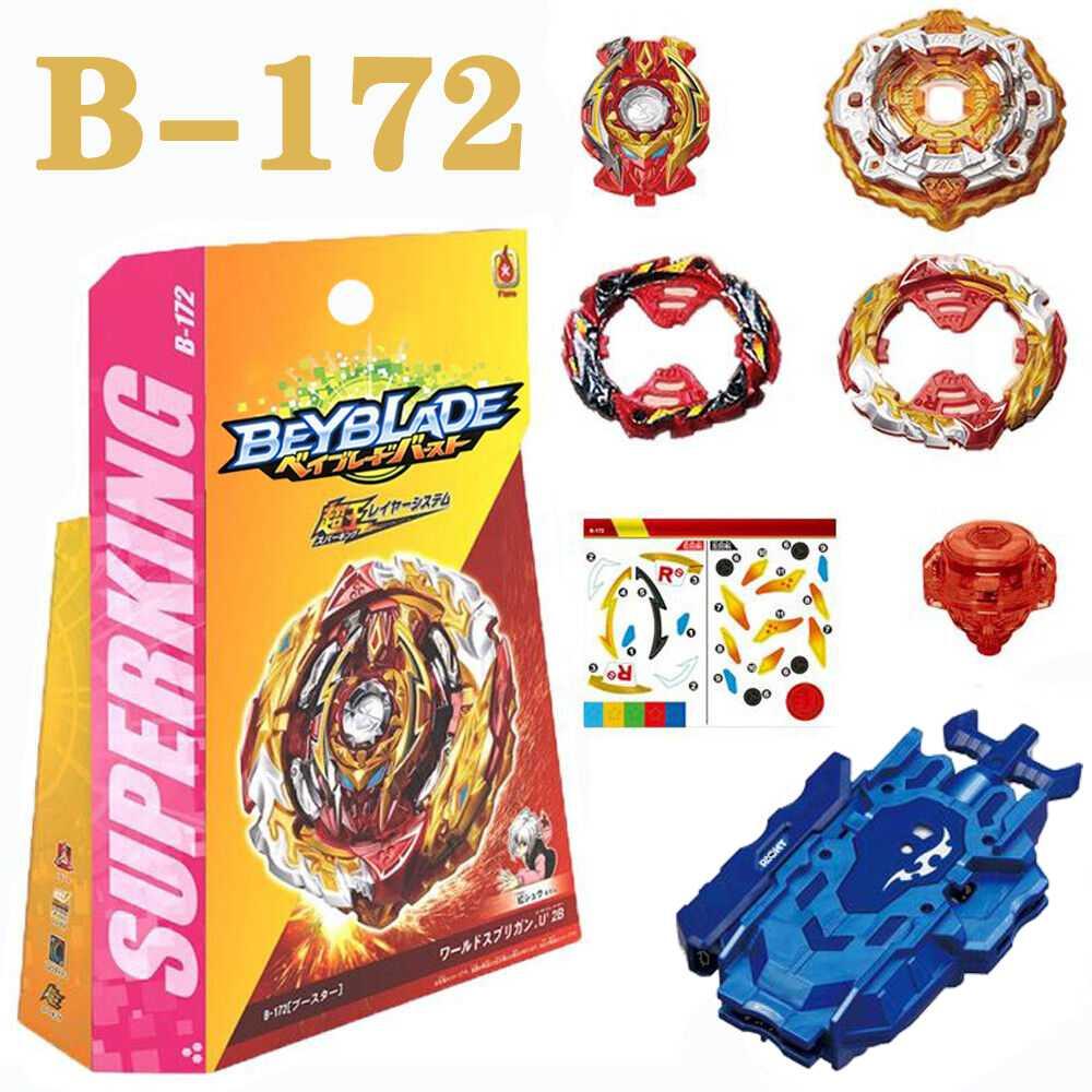Бейблейд B172 Ворд Спрайзен Beyblade World Spriggan B172 з пусковим пристроєм на мотузці