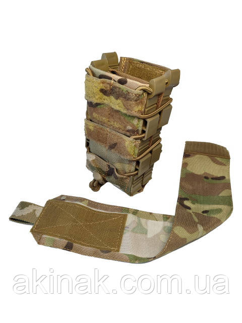 Підсумок під магазин АК 2 Fast Mag Pouch Akinak подвійний з клапаном MOLLE