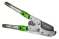 Гілкоріз садовий контактний професійний Sagawata, з ковадлом, телескопічний 675-1040 мм, редуктор