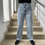 Джинси Skater жіночі широкі блакитні стрейч скейтер 24, фото 4