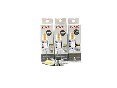 Лампа світлодіодна 3,5W G4 LED 12V 6500K (G4-3,5C-12) ТМ LUXEL FG