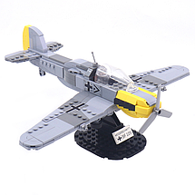 Конструктор літак Messerschmitt Bf 109 Месершміт Bf 109 — Винищувач Люфтваффе для lego-лого, фото 5