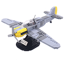 Конструктор літак Messerschmitt Bf 109 Месершміт Bf 109 — Винищувач Люфтваффе для lego-лого