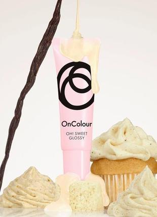 Блиск для губ Ваніль Vanilla, Прозорий, OnColour OH! SWEET Oriflame, 8 мл, фото 1
