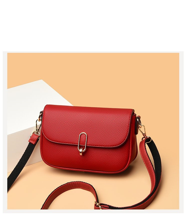 Сумка жіноча з натуральної шкіри жіноча темно-червона маленька, фото 1