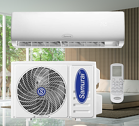 Кондиціонер Samurai Elite SMA-09HRN8T ON/OFF 2,5 кВт, до 25 кв.м, робота при -7/+43°C, 220 В