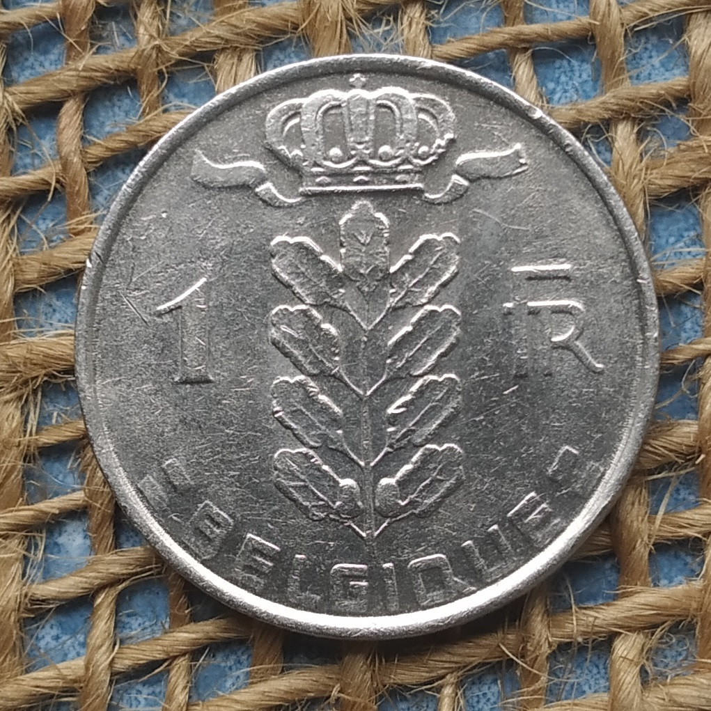 1 франк 1978 року. Бельгiя