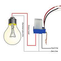 Фотореле, датчик включения уличного освещения