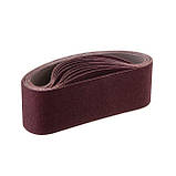 Стрічка шліфувальна 75*533 мм, К80, 10 од. INTERTOOL BT-0408, фото 3