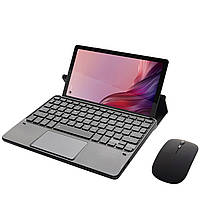Клавіатура-підставка бездротова Smart Keyboard + Мишка для Lenovo Tab M9 Ukr+Eng Black