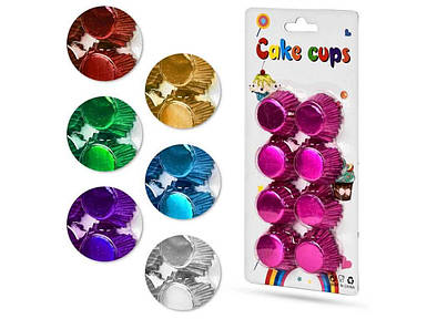 Форма паперова для кексів MIX 100шт/уп 6см R97445-6 ТМ STENSON FG