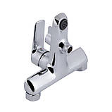 Змішувач для ванни Qtap Leo New (з душовим гарнітуром) QTLEO259CRM45563 Chrome, фото 3