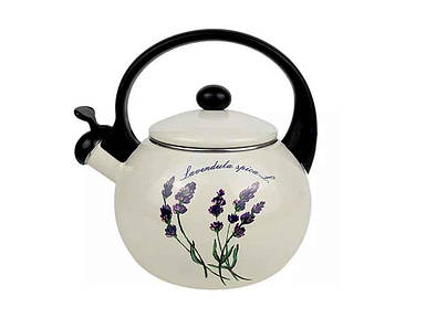 Чайник 2,2л емальований зі свистком 1033 ТМ KAMILLE FG