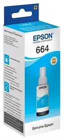 Чорнило Epson C13T66424A Cyan, фото 1
