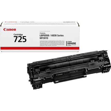 Оригінальний картридж Canon 725 Black (3484B002)