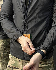 ТОНКА вітровка літня водонепроникна Attam Сіра Розмір M (23957), фото 3