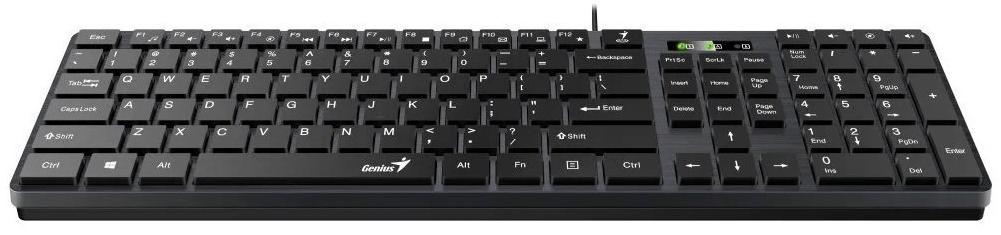 Клавіатура Genius C-126 SlimStar USB Black