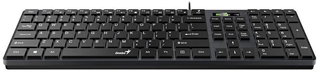Клавіатура Genius C-126 SlimStar USB Black, фото 1
