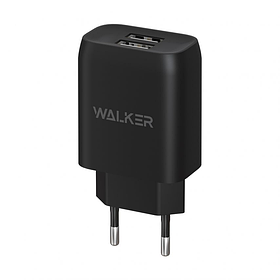 МЗП Walker WH-31 2xUSB/2,1А Black Lightning