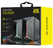 Колонки 2E SG300 RGB Black (2E-SG300B), фото 3