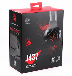 Гарнітура Bloody J437 Black, фото 4