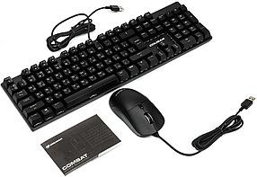 Комплект клавіатура + миша Cougar Combat Black