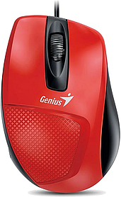 Миша Genius DX-150 USB Red/Black