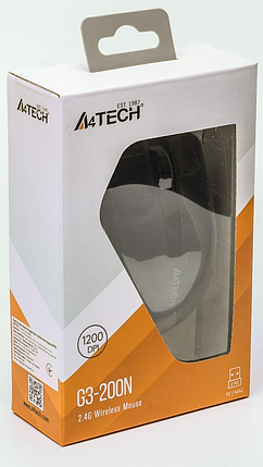 Комп'ютерна миша A4tech G3-200N Black, фото 1