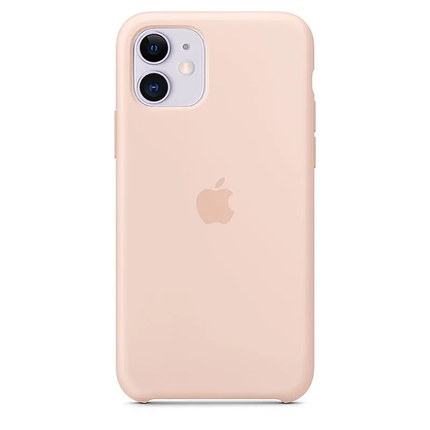 Чохол для iPhone 11 Silicone Case Full (Pink sand), фото 1