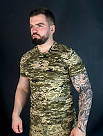 Футболка піксель потовивідна Стрейч MTP Military