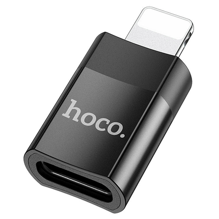 Перехідник HOCO UA17 з Type-C на Lightning Black, фото 3