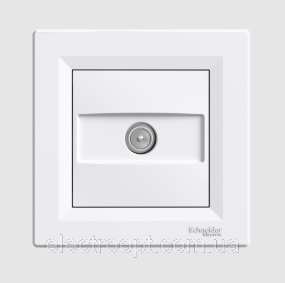 Розетка TV прохідна Schneider Asfora