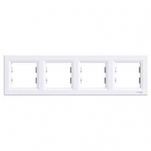 Рамка 4 пости Schneider Asfora