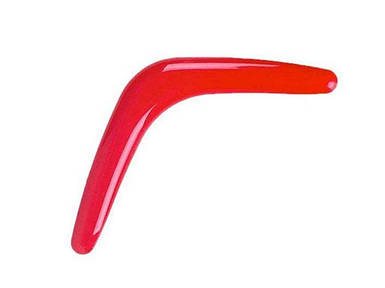 Бумеранг дитячий пластиковий червоний арт.4081 ТМ ТЕХНОК FG