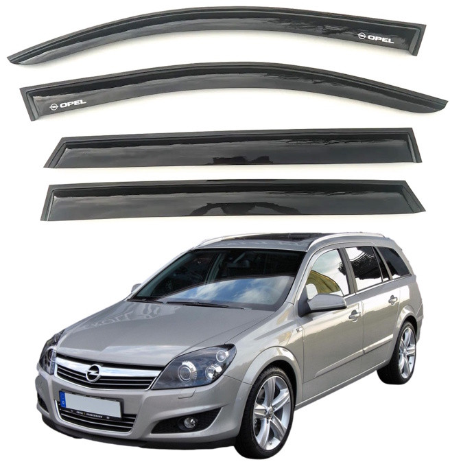 Вітровик "AV-Tuning" OPEL Astra H Wagon 5d 2004 (на скотчі)
