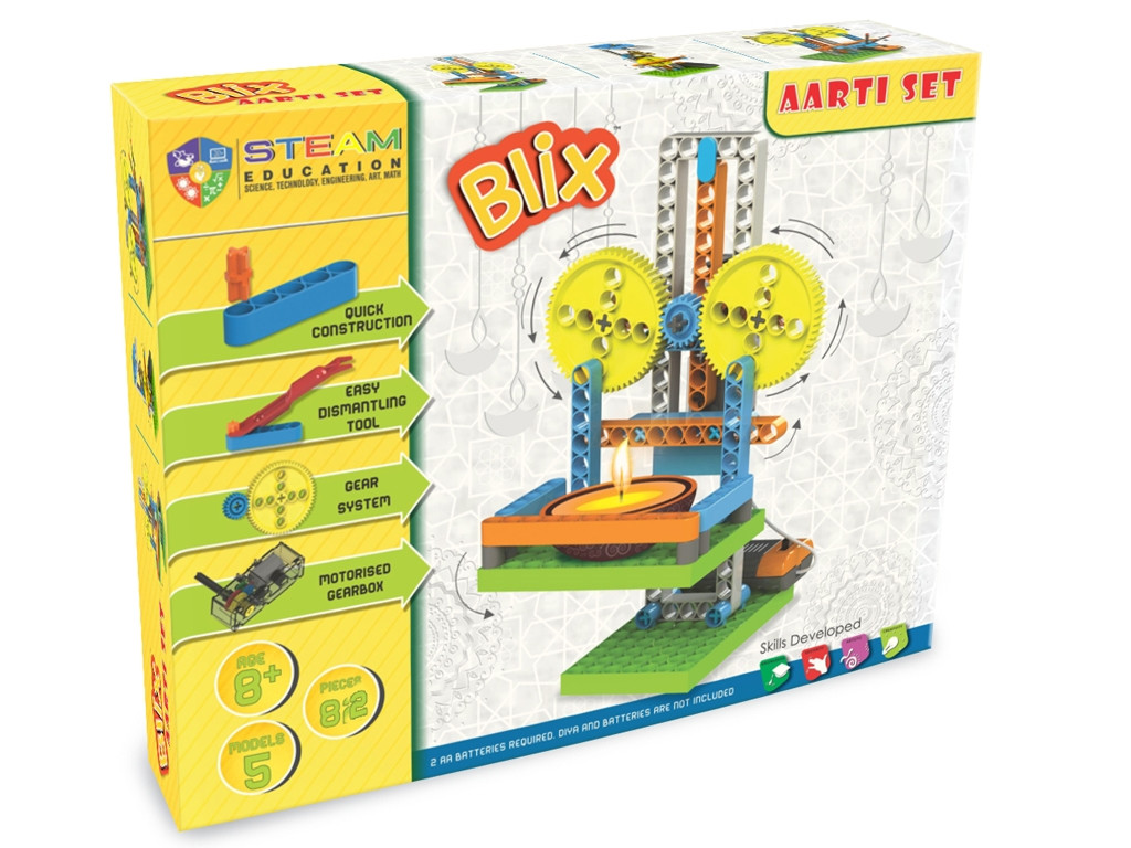 Конструктор поліпропіленовий BLIX Качеля 82 елементів 5 моделей ZEPHYR 06028, фото 1