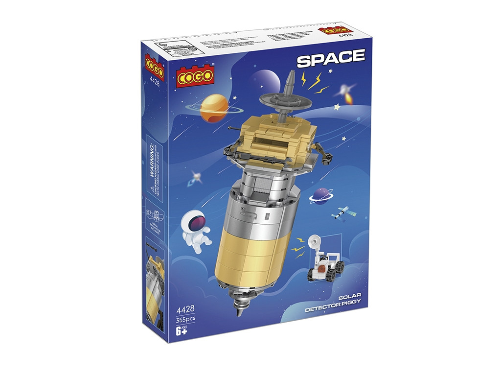 Конструктор Космічна подорож Сонячний дитектор, 355 деталей 4428, фото 1