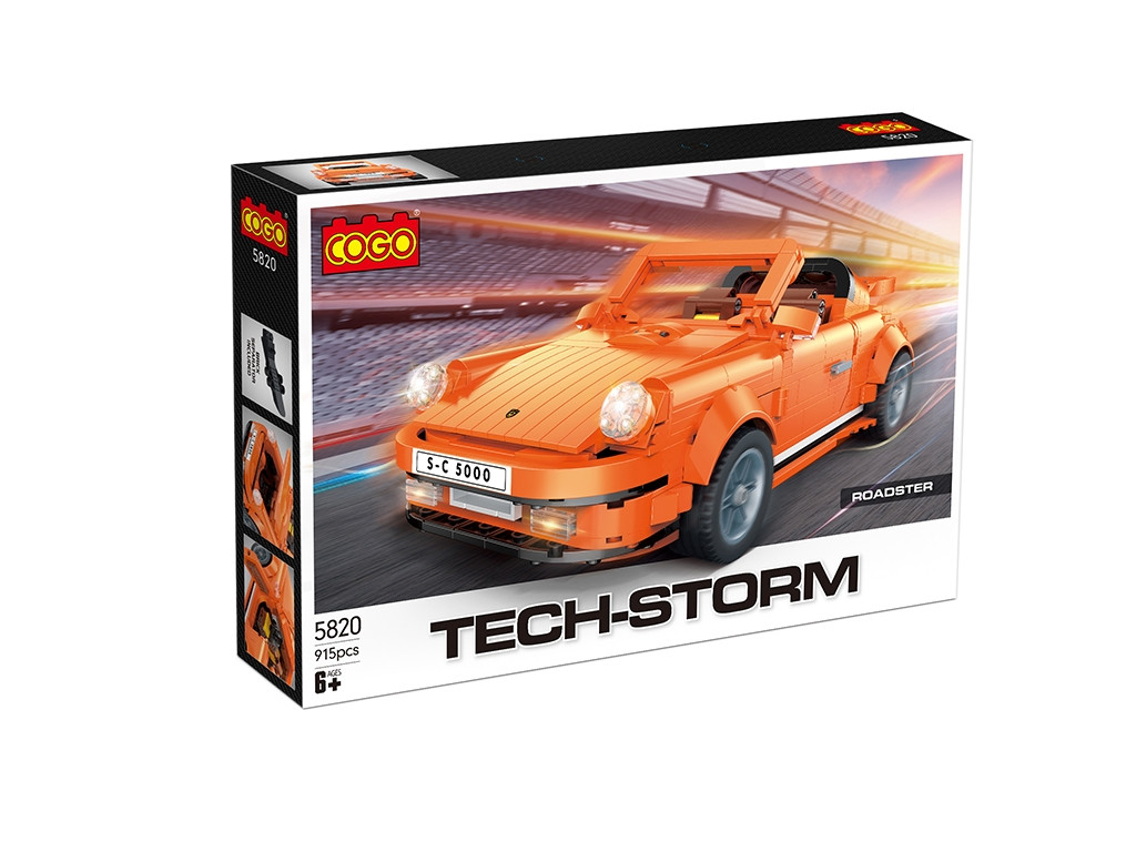 Конструктор Автомобілі Родстер, 915 деталей 5820, фото 1
