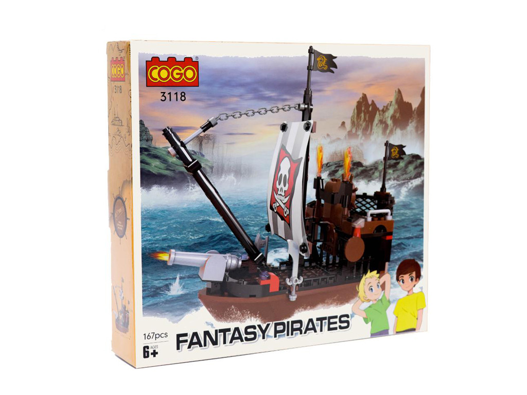Конструктор Піратські кораблі, Помста, 167 деталей 3118, фото 1