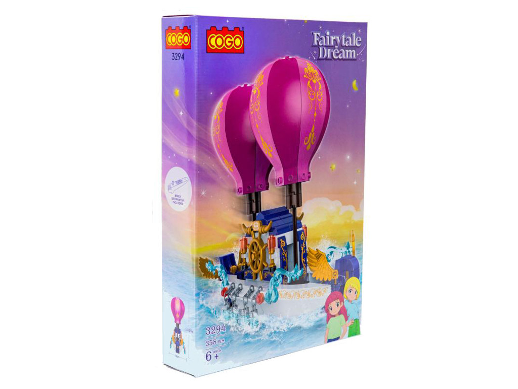 Конструктор Казковий сон, Повітряний корабель, 358 деталей 3294, фото 1