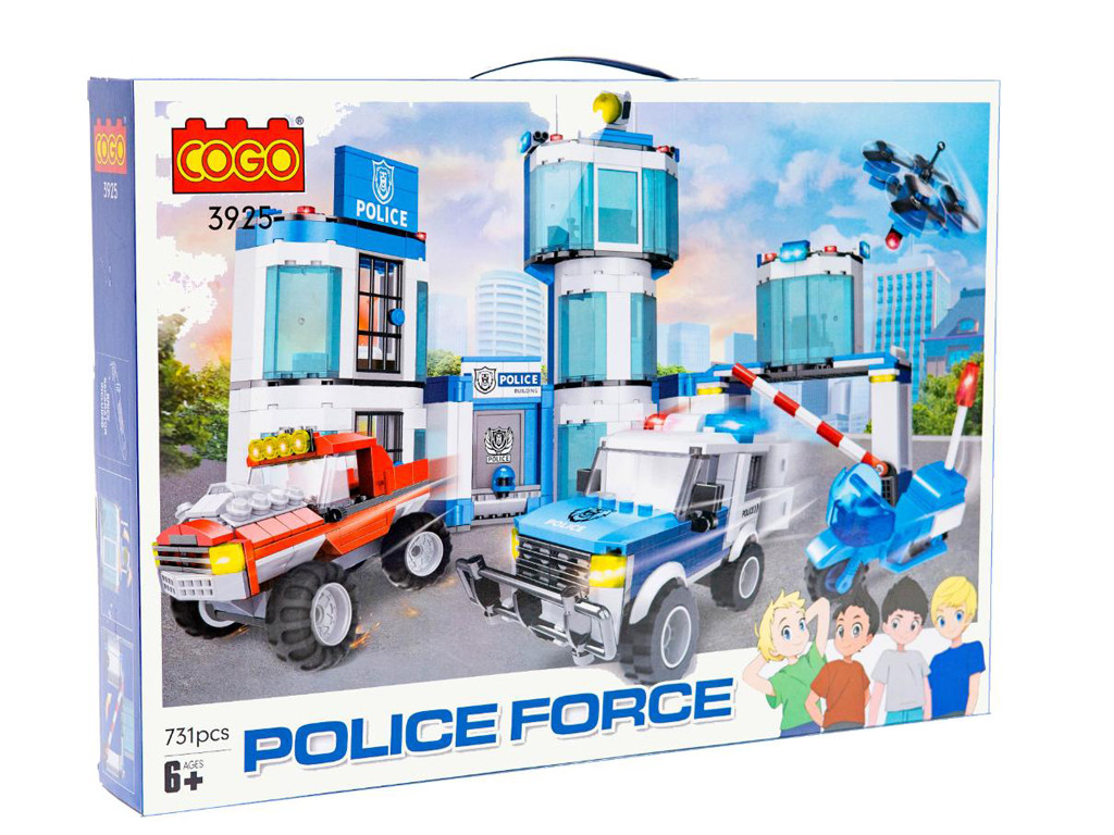 Конструктор Поліція, Поліцейське затримання, 731 деталь 3925, фото 1